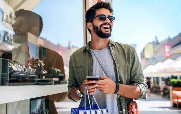 Person with phone